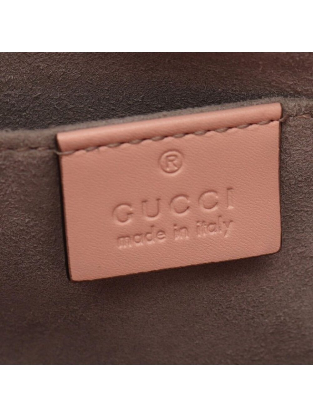 Gucci Nymphaea Bamboo 2-Way Pink Leather Shoulder Bag - Picture 4 of 12
